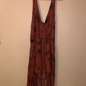 romper with a dress type on the back!